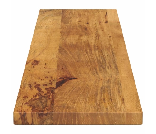 Tablero de mesa rectangular madera maciza mango 140x20x2,5 cm