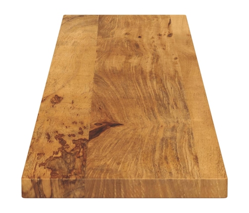 Tablero de mesa rectangular madera maciza mango 160x20x2,5 cm