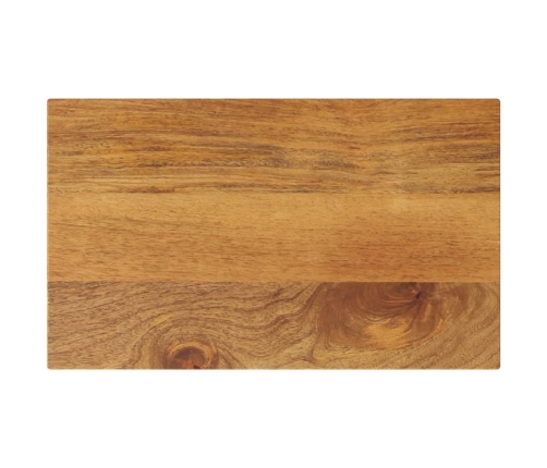 Tablero de mesa rectangular madera maciza mango 50x30x2,5 cm