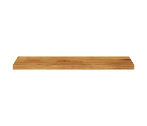 Tablero de mesa rectangular madera maciza mango 80x30x2,5 cm