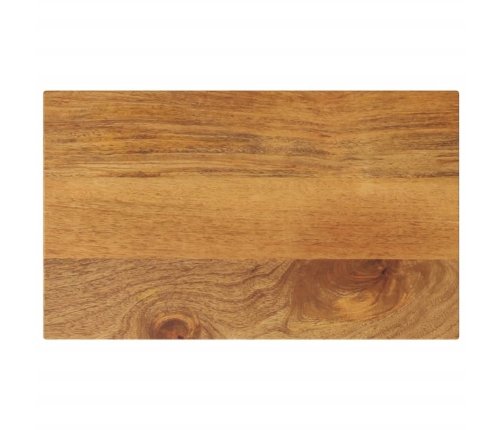 Tablero de mesa rectangular madera maciza mango 60x40x2,5 cm