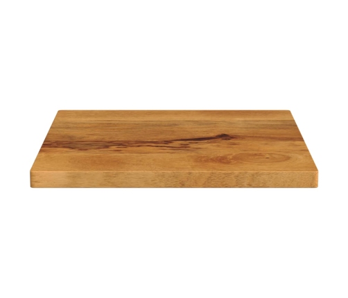 Tablero de mesa cuadrado madera maciza de mango 50x50x2,5 cm
