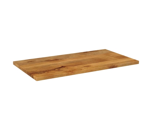 Tablero de mesa rectangular madera maciza mango 100x50x2,5 cm