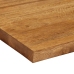 Tablero de mesa rectangular madera maciza mango 120x50x2,5 cm