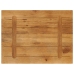 Tablero de mesa rectangular madera maciza mango 80x60x2,5 cm