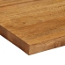 Tablero de mesa rectangular madera maciza mango 80x60x2,5 cm