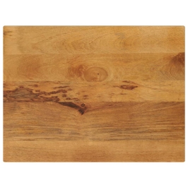 Tablero de mesa rectangular madera maciza mango 80x70x2,5 cm