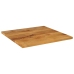 Tablero de mesa cuadrado madera maciza de mango 80x80x2,5 cm