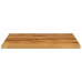 Tablero de mesa cuadrado madera maciza de mango 80x80x2,5 cm