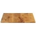 Tablero de mesa cuadrado madera maciza de mango 80x80x2,5 cm