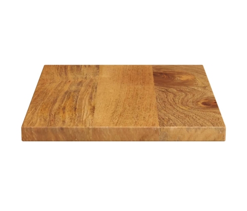 Tablero de mesa rectangular madera maciza mango 40x20x3,8 cm