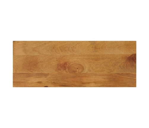 Tablero de mesa rectangular madera maciza mango 80x20x3,8 cm