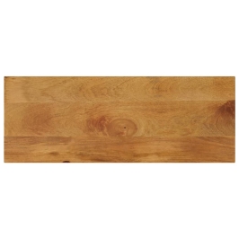 Tablero de mesa rectangular madera maciza mango 90x30x3,8 cm