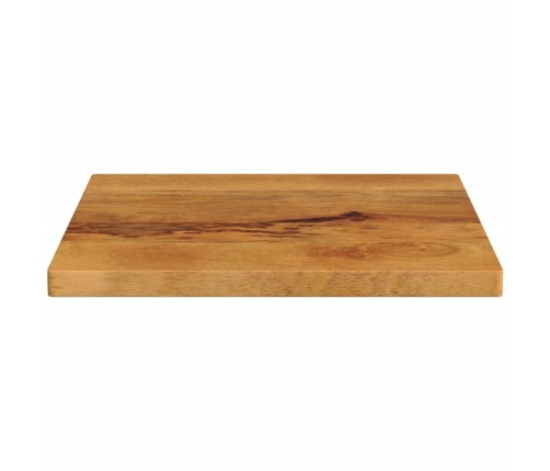 Tablero de mesa cuadrado madera maciza de mango 50x50x3,8 cm