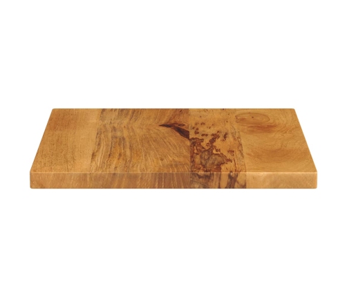 Tablero de mesa cuadrado madera maciza de mango 50x50x3,8 cm