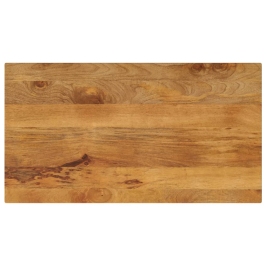 Tablero de mesa rectangular madera maciza mango 120x50x3,8 cm