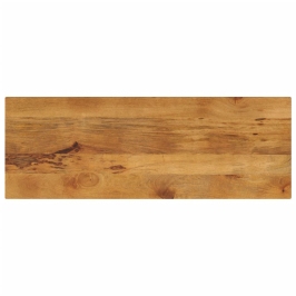 Tablero de mesa rectangular madera maciza mango 160x50x3,8 cm