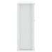 Mueble de pared baño BERG madera maciza blanco 69,5x27x71,5 cm