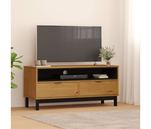 Mueble para TV FLAM madera maciza de pino 110x40x50 cm