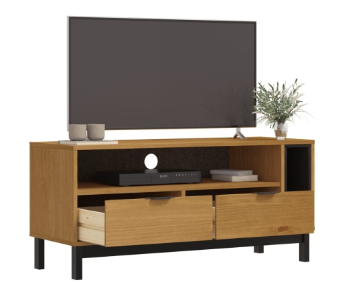 Mueble para TV FLAM madera maciza de pino 110x40x50 cm