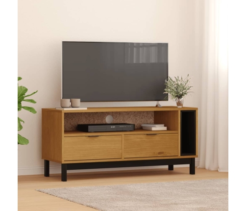 Mueble para TV FLAM madera maciza de pino 110x40x50 cm