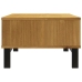 Mesa de centro FLAM madera maciza de pino 100x50x32,5 cm