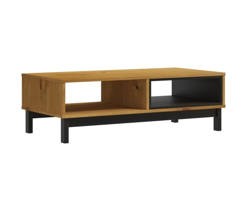 Mesa de centro FLAM madera maciza de pino 100x50x32,5 cm