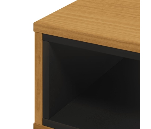 Mesa de centro FLAM madera maciza de pino 100x50x32,5 cm