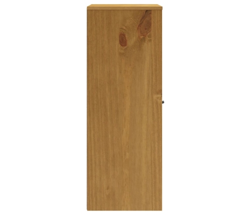 Mueble superior de aparador con puertas vidrio FLAM madera pino