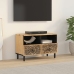 Mueble de TV madera maciza de mango 70x33x46 cm