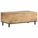 Mesa de centro de madera maciza mango 100x54x40 cm