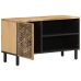 Mueble de TV madera maciza de mango 80x31x46 cm