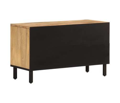 Mueble de TV madera maciza de mango 80x31x46 cm