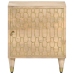 Mesitas de noche 2 uds madera maciza de mango 40x33x46 cm