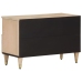 Mueble de TV madera maciza de mango 70x33x46 cm