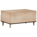 Mesa de centro de madera maciza mango 80x54x40 cm