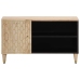 Mueble de TV madera maciza de mango 80x31x46 cm