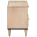 Mueble de TV madera maciza de mango 100x33x46 cm