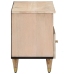 Mueble de TV madera maciza de mango 80x33x46 cm