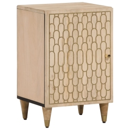 Mueble de baño madera maciza de mango 38x33x58 cm