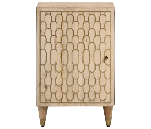 Mueble de baño madera maciza de mango 38x33x58 cm