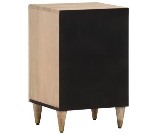 Mueble de baño madera maciza de mango 38x33x58 cm