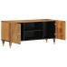 Mueble de TV madera maciza de mango 105x33x46 cm