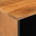 Mesita de noche madera maciza de mango 50x33x62 cm