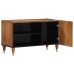 Mueble de TV madera maciza de mango 80x33x46 cm