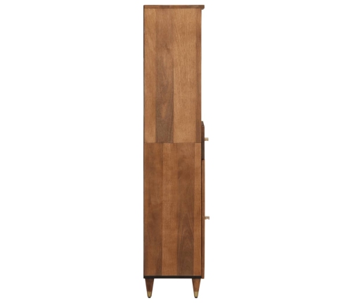 Mueble de baño madera maciza de mango 38x33x160 cm