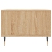 vidaXL Mesa de centro madera contrachapada roble Sonoma 60x50x36,5 cm