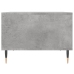 Mesa de centro madera contrachapada gris hormigón 60x50x36,5 cm