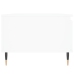Mesa de centro madera contrachapada blanco 90x50x36,5 cm