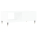 Mesa de centro madera contrachapada blanco 90x50x36,5 cm